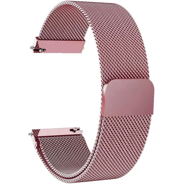 Garmin Forerunner 645 / 245 milanese stainless steel watch strap Rosa