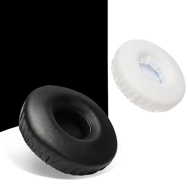 1 par Jabra Revo læderørepuder - Hvid White