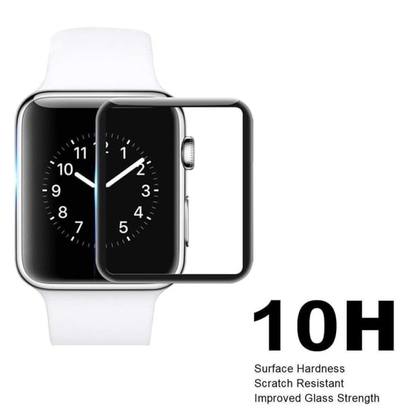 Apple Watch SE 2022 (40mm) curved tempered glass screen protecto Transparent
