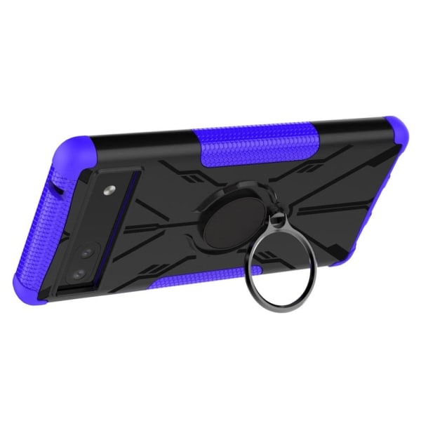 Kickstand cover with magnetic sheet for Google Pixel 6a - Purple Purple
