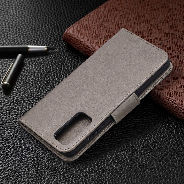 Butterfly Samsung Galaxy S20 Fe 5g / S20 Fe Flip Etui - Grå Silver grey