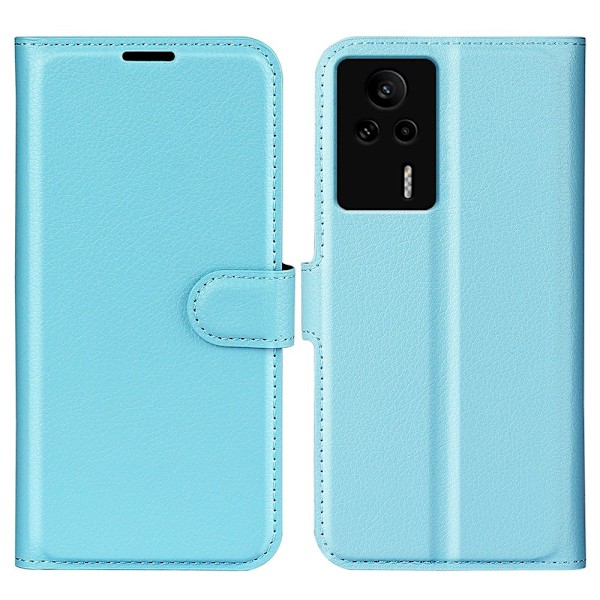 Klassisk Xiaomi Redmi K60E Flip Etui - Blå Blue