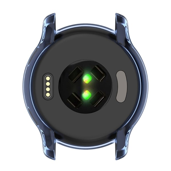 Garmin Venu 2S genomskinligt TPU-skydd - Transparent Blå Blå
