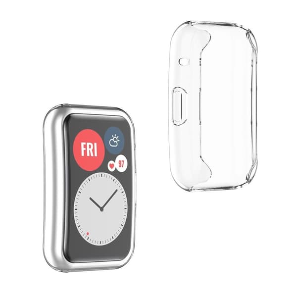 Huawei Watch Fit enkelt skydd - Transparent Transparent