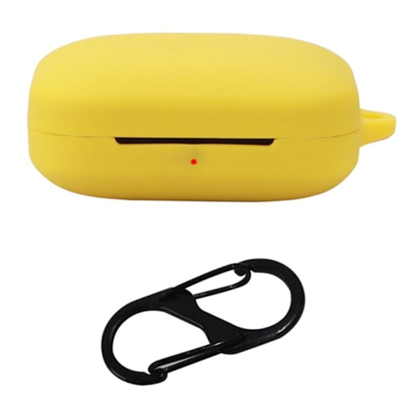 OnePlus Buds Pro 2 silikondeksel med spenne - Gul Yellow