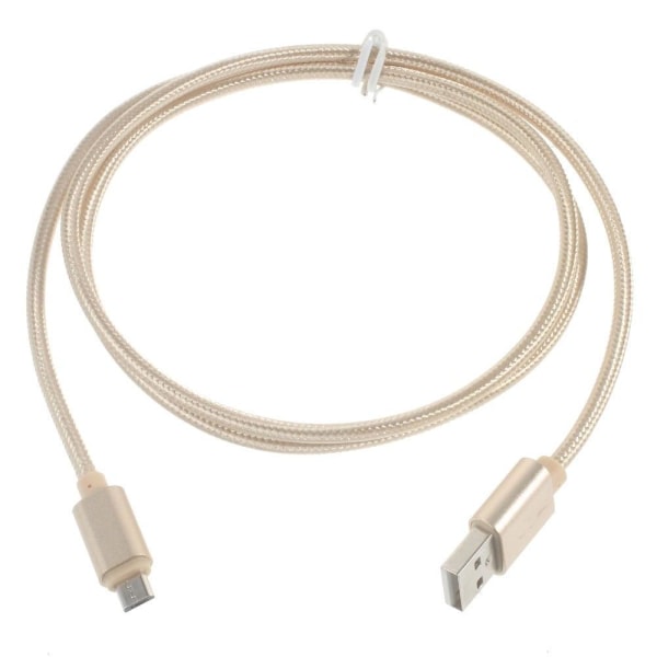 2M Micro USB-kabel - Guld Guld
