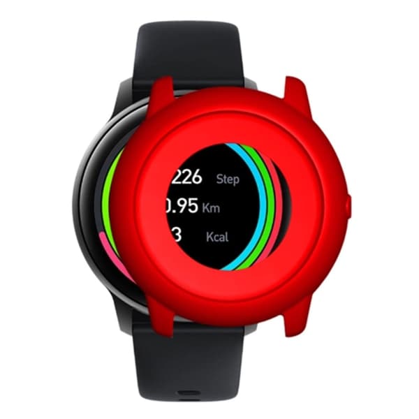 Imilab KW66 Watch Case Half Protective Flexible stødsikkert Cover - Rød Red