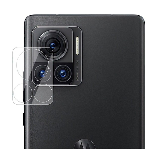 IMAK-kamerabeskyttelse af glas med objektivdæksel af akryl til Motorola Edge 30 Ultra / X30 Pro Transparent