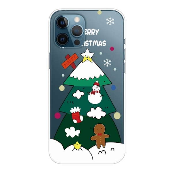 Julfodral till iPhone 14 Pro - Julgran Grön