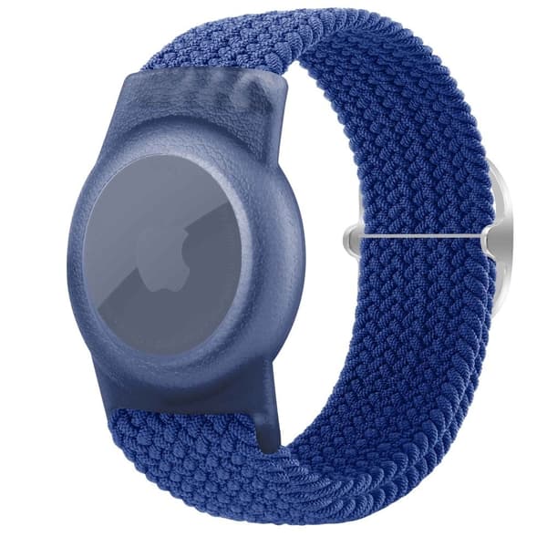 AirTagsin punottu rannehihna - Sininen Blue