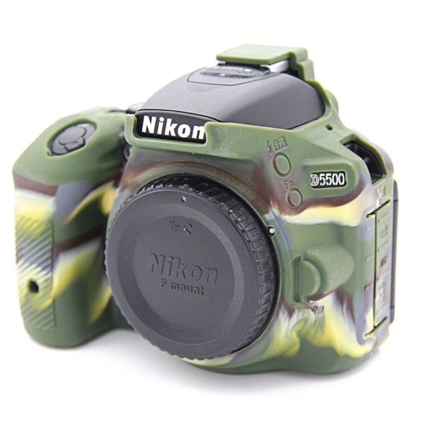 Nikon D5500 D5600 kamerskal i silikon material mjukt skyddan