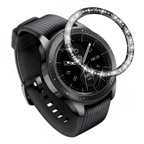 Samsung Galaxy Watch 4 Classic (42mm) stainless steel rhineston Svart