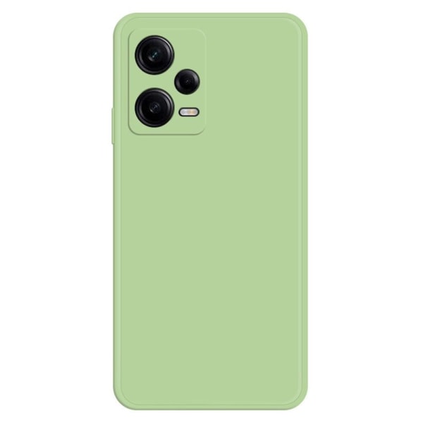 Avfasat gummerat anti-droppskydd för Xiaomi Redmi Note 12 Pro - Grön Grön