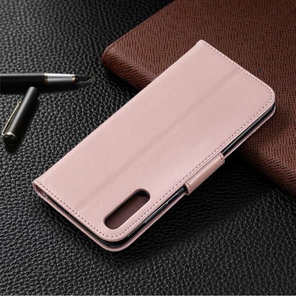 Butterfly Samsung Galaxy A70 veske - Rosa Pink