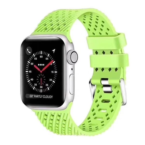 Apple Watch Series 5 40mm cool silikone Urrem - Grøn Green
