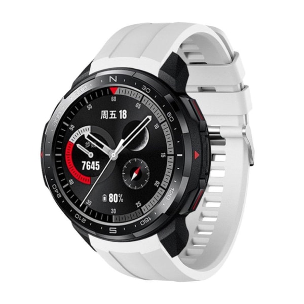 Honor Watch GS Pro silikoneurrem - Hvid White