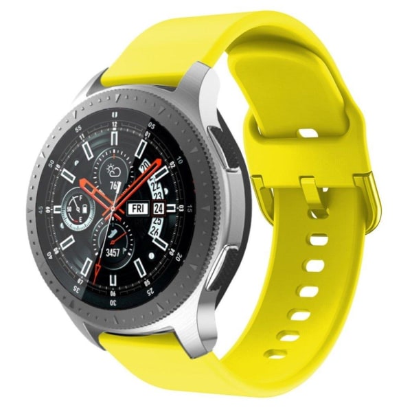 Samsung Gear S3 Active silikoninen kellonauha - Keltainen Yellow