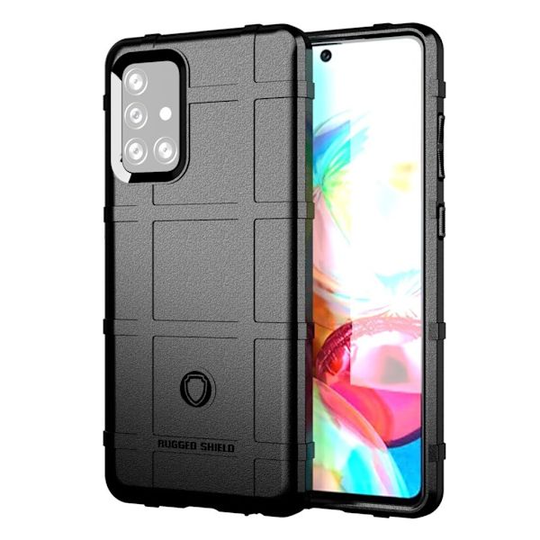 Rugged Shield Samsung Galaxy A72 5G kotelot - Musta Black