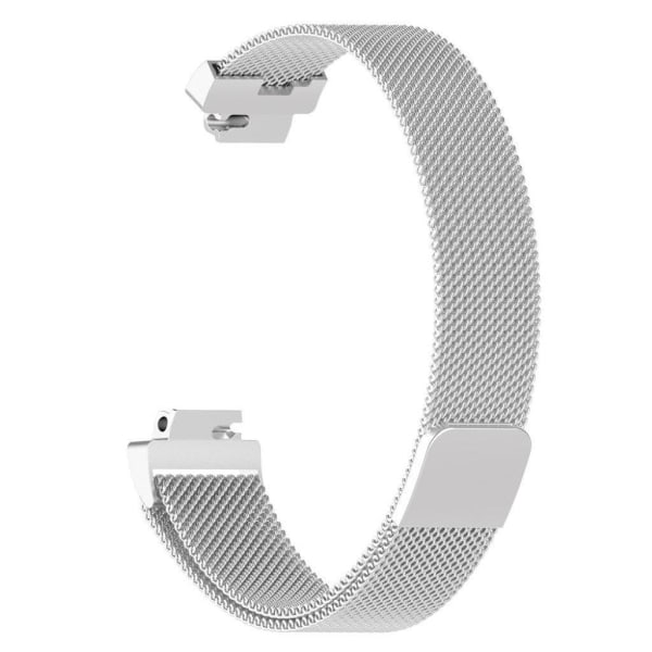 Fitbit Inspire / Inspire HR klockarmband i Milanese design - Siz Silvergrå