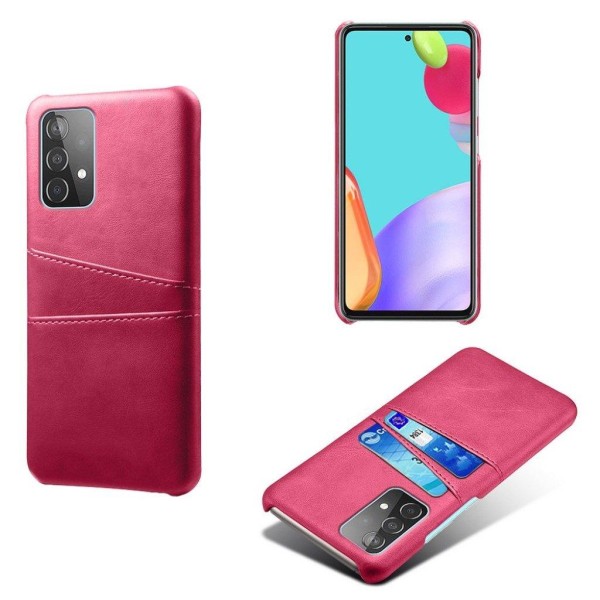 Dual Card Etui Samsung Galaxy A52 5G - Rose Pink