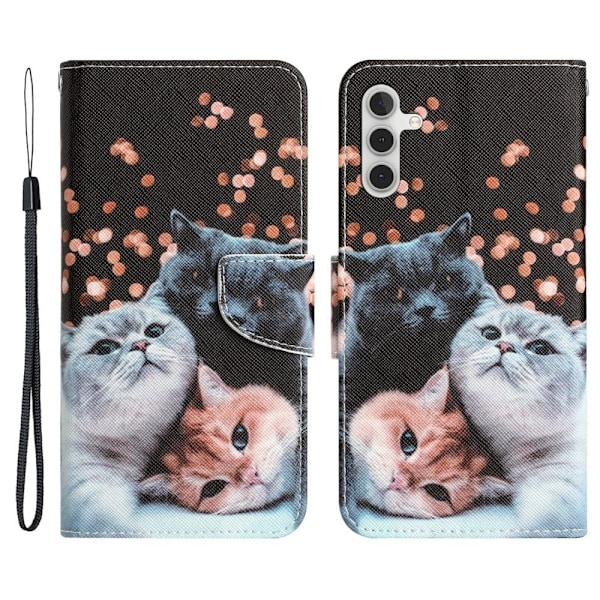 Wonderland Samsung Galaxy A34 5G fodral -Svart Svart