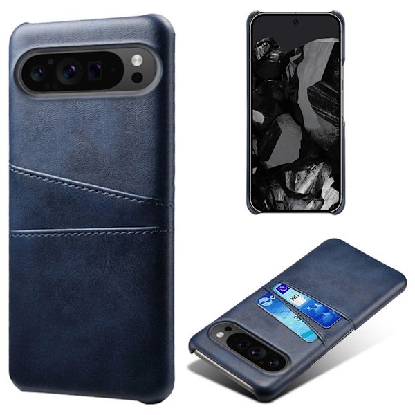 Dual Card Google Pixel 9 Pro XL deksel - Blå Blue