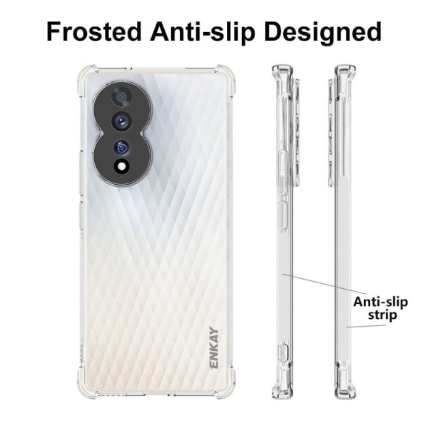 ENKAY clear drop-proof case for Honor 80 Transparent