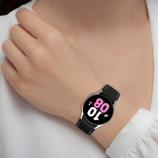 Samsung Galaxy Watch 5 / 4 / 3 (41mm) silicone watch strap - Gre Silvergrå