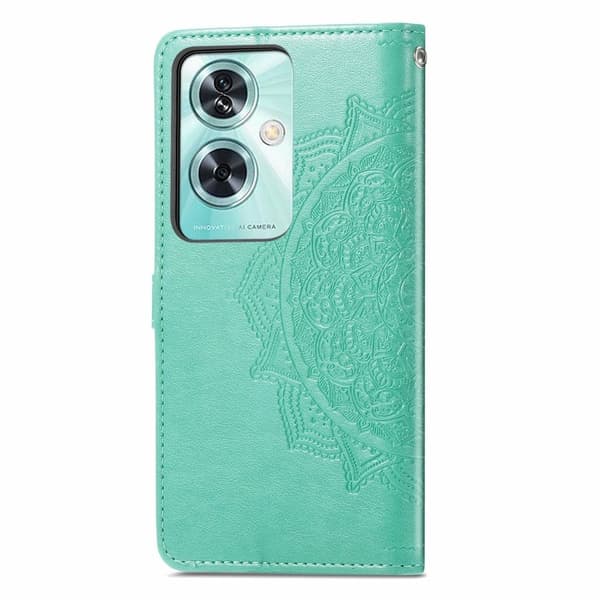 Mandala OnePlus Nord N30 SE etui i lær - Mintgrønn Green