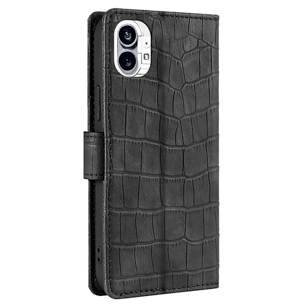 Croco Nothing Phone (1) skal - Svart Svart