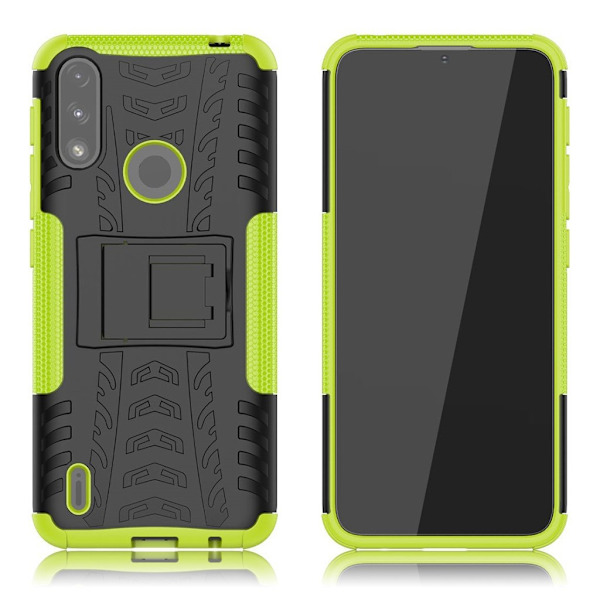 Offroad case - Motorola Moto E7 Power - Grøn Green