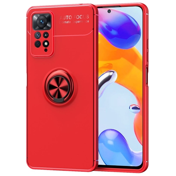 Ringo Xiaomi Redmi Note 11S 5G / Xiaomi Redmi Note 11 Pro suojakotelo - Punainen Red