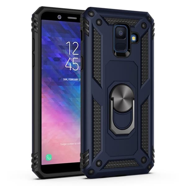 Bofink Combat Samsung Galaxy A6 (2018) deksel - Blå Blue