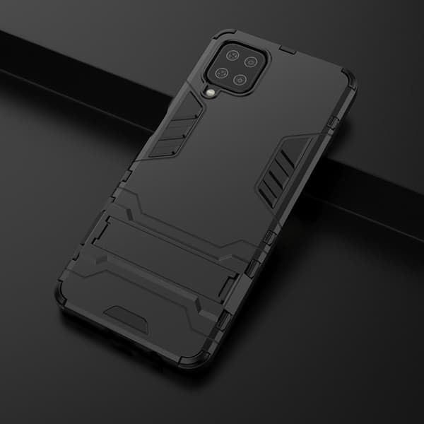 Cool Guard Samsung Galaxy A12 5G kotelot - Musta Black