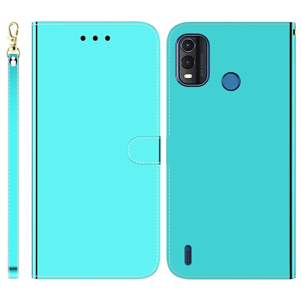 Mirror Nokia G11 Plus Flippetui - Blå Blue