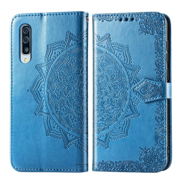 Mandala Samsung Galaxy A50 Flip case - Blå Blue