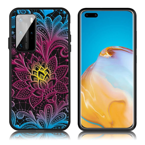 Imagine Huawei P40 Pro deksel - Vakker blomst Multicolor
