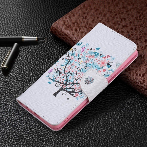 Wonderland Samsung Galaxy A32 Flip Etui - Blomstret Træ Multicolor