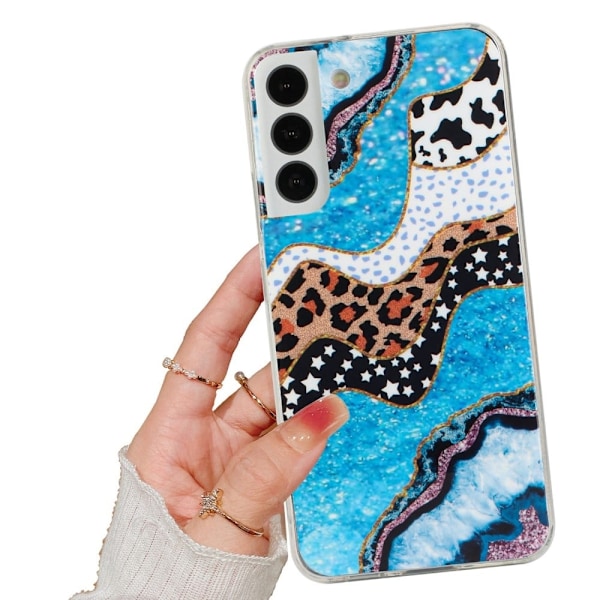 Deco Samsung Galaxy S22 skal - Blå / Ko Blå