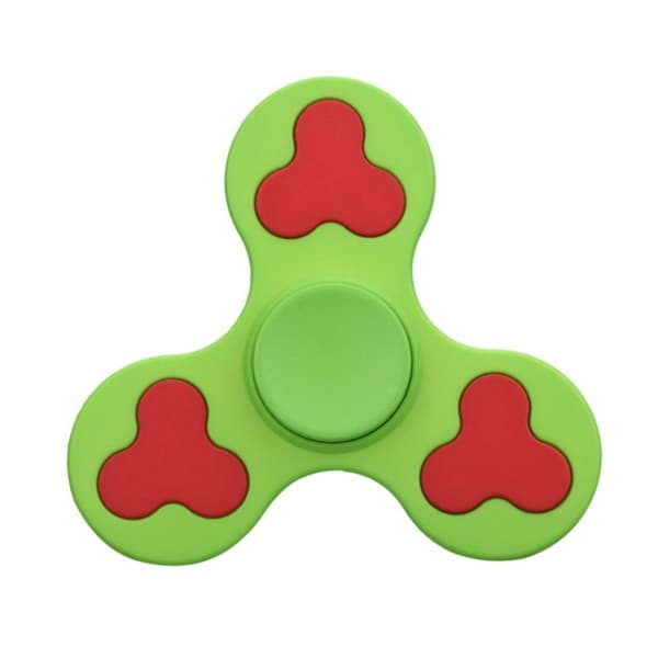 Fidget Spinner Kolmi siipinen Stressilelu - Vihreä Green