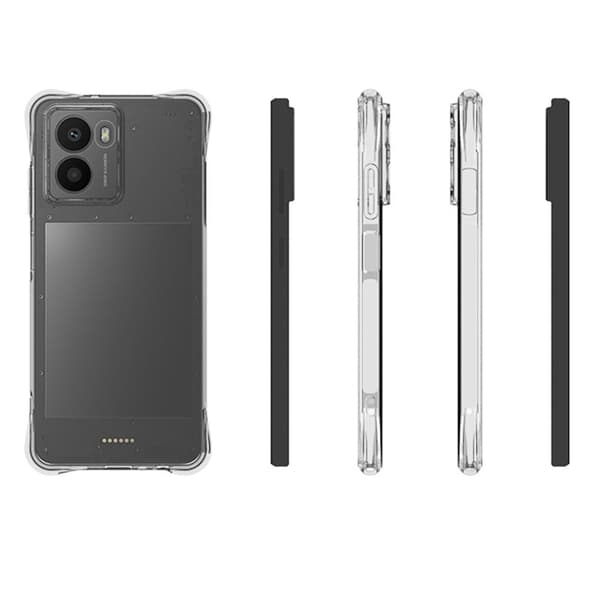 Erittäin ohut läpinäkyvä kotelo HMD Fusion Transparent