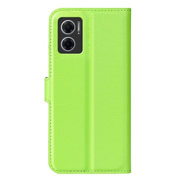 Classic Xiaomi Redmi Note 11E flip kuoret - Vihreä Green