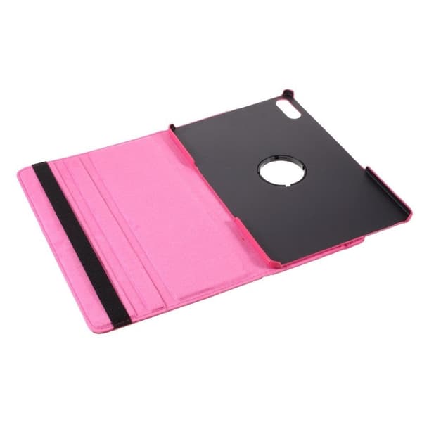 Lenovo Tab P11 Pro 360 roterbart lærveske - Rose Pink