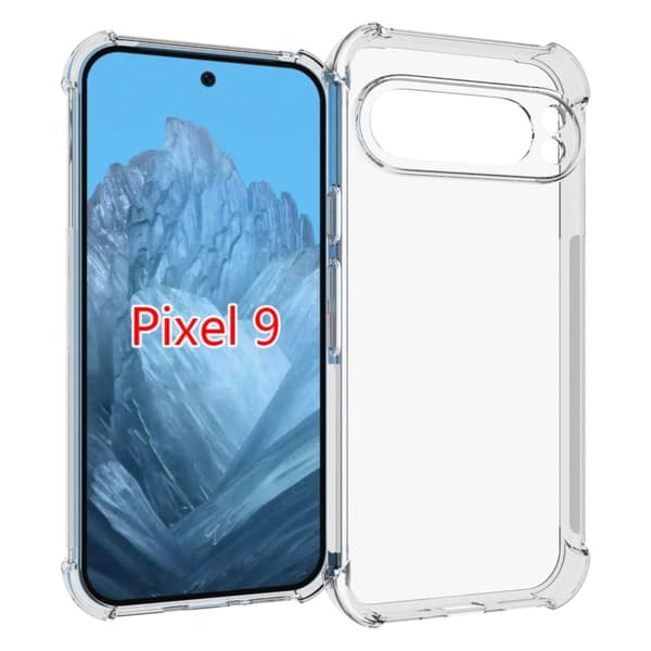 Lux-case-turvatyyny kuori Google Pixel 9 Transparent