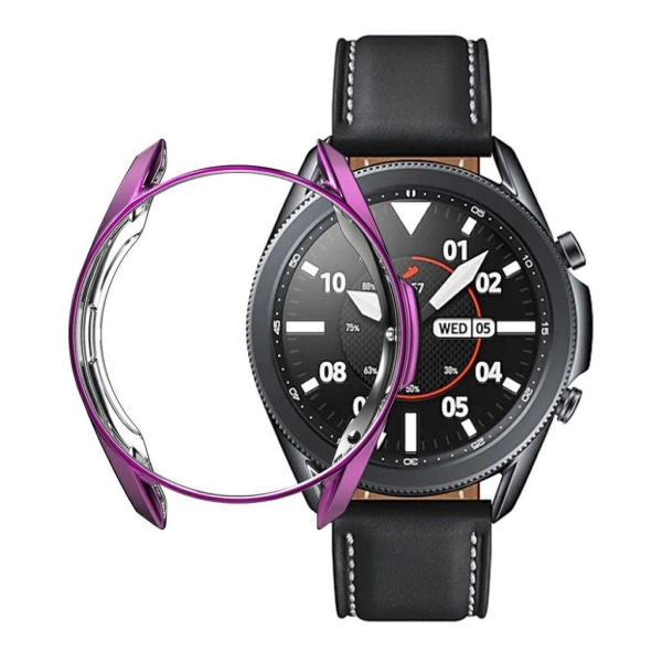 Samsung Galaxy Watch 3 (41mm) kestävä galvanoitu puskuri - Violetti Purple