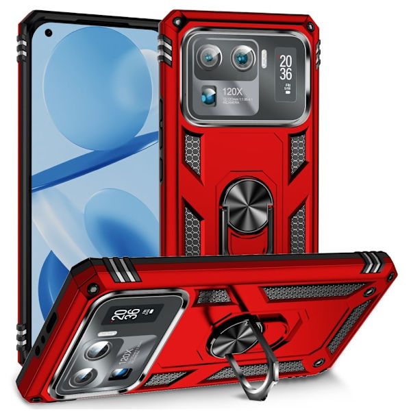 Bofink Combat Xiaomi Mi 11 Ultra Etui - Rød Red