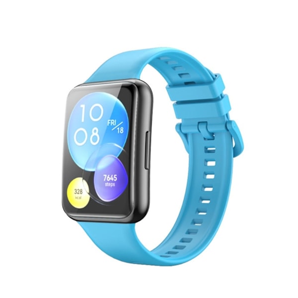 Huawei Watch Fit 2 silikone-urrem - Himmelblå Blue