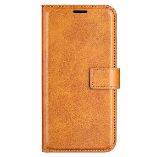 Læderetui med Pung til Xiaomi Redmi Note 12 Pro Plus - Gul Yellow