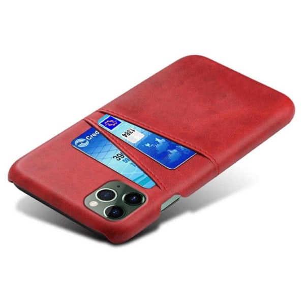 Dual Card iPhone 14 Pro Max kotelot - Punainen Red