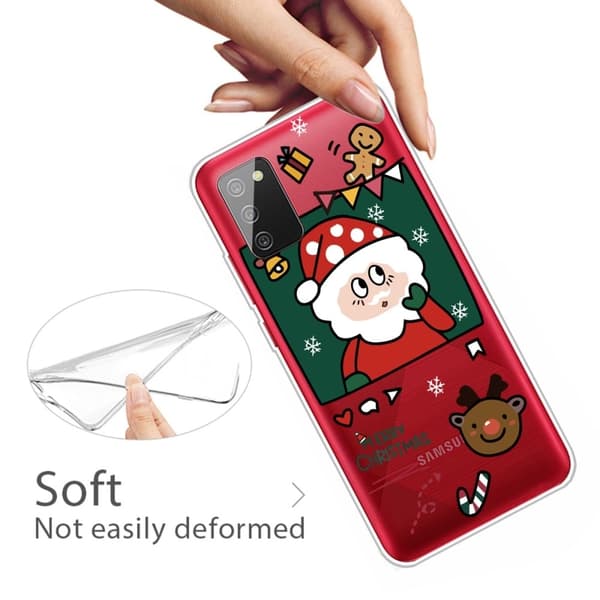 Juleveske til Samsung Galaxy A03s - Nissefoto Multicolor